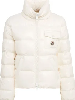 Andro nylon hooded down jacket