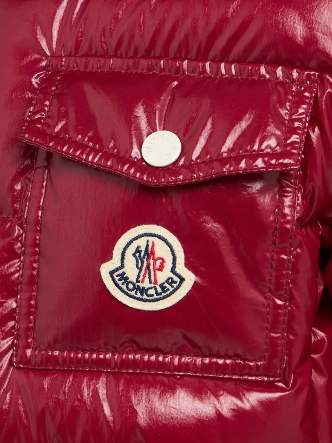 Andro nylon hooded down jacket