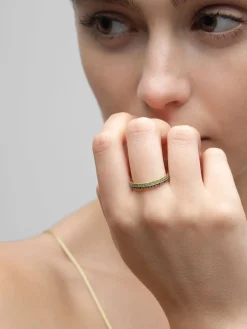 Anello Annagreta in oro 18kt con zaffiri