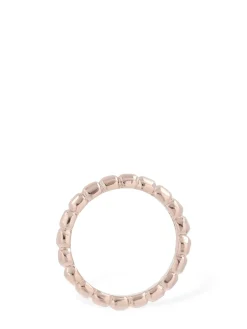 Anello Granelli in oro rosa 9kt