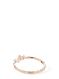 Anello Stellina in oro rosa 9kt