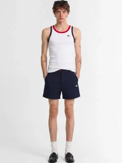 Angel Patch twill shorts
