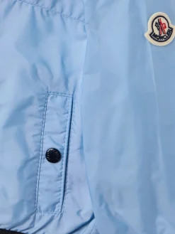Anton nylon hooded rain jacket