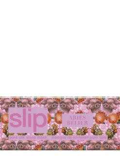 Aries printed silk sleep mask
