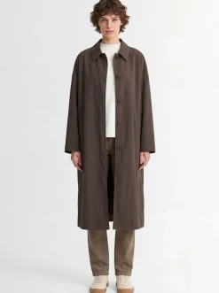 Arwen nylon long coat