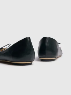 Ballerine in pelle