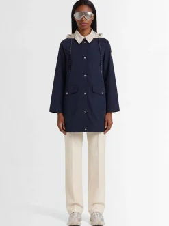 Begonia 3-in-1 cotton long down jacket