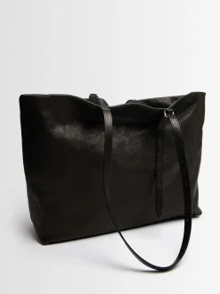 Bes leather tote bag
