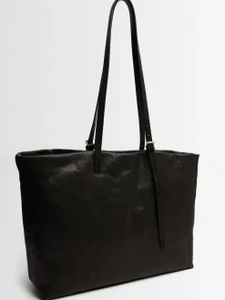 Bes leather tote bag