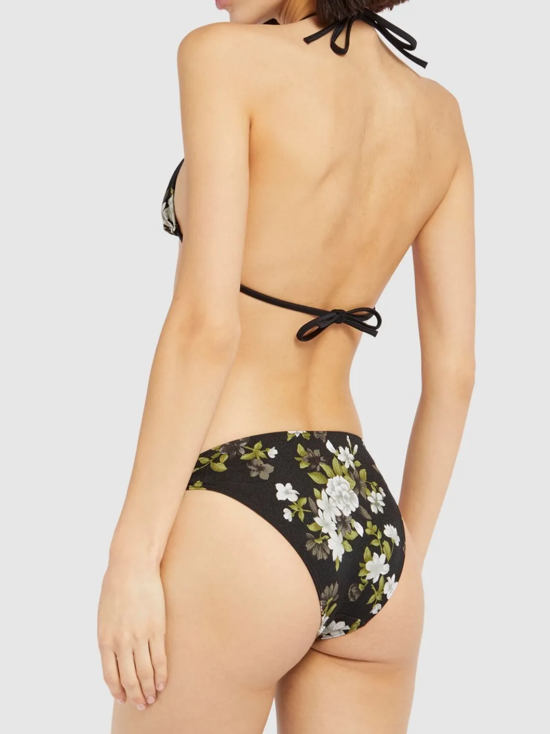 Bikini in jersey stampa floreale