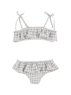 Bikini in misto cotone stampato