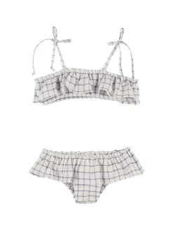 Bikini in misto cotone stampato