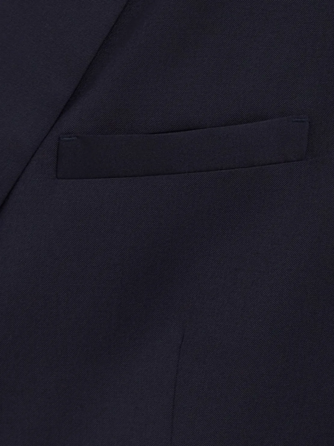 Blazer doppiopetto in twill di lana