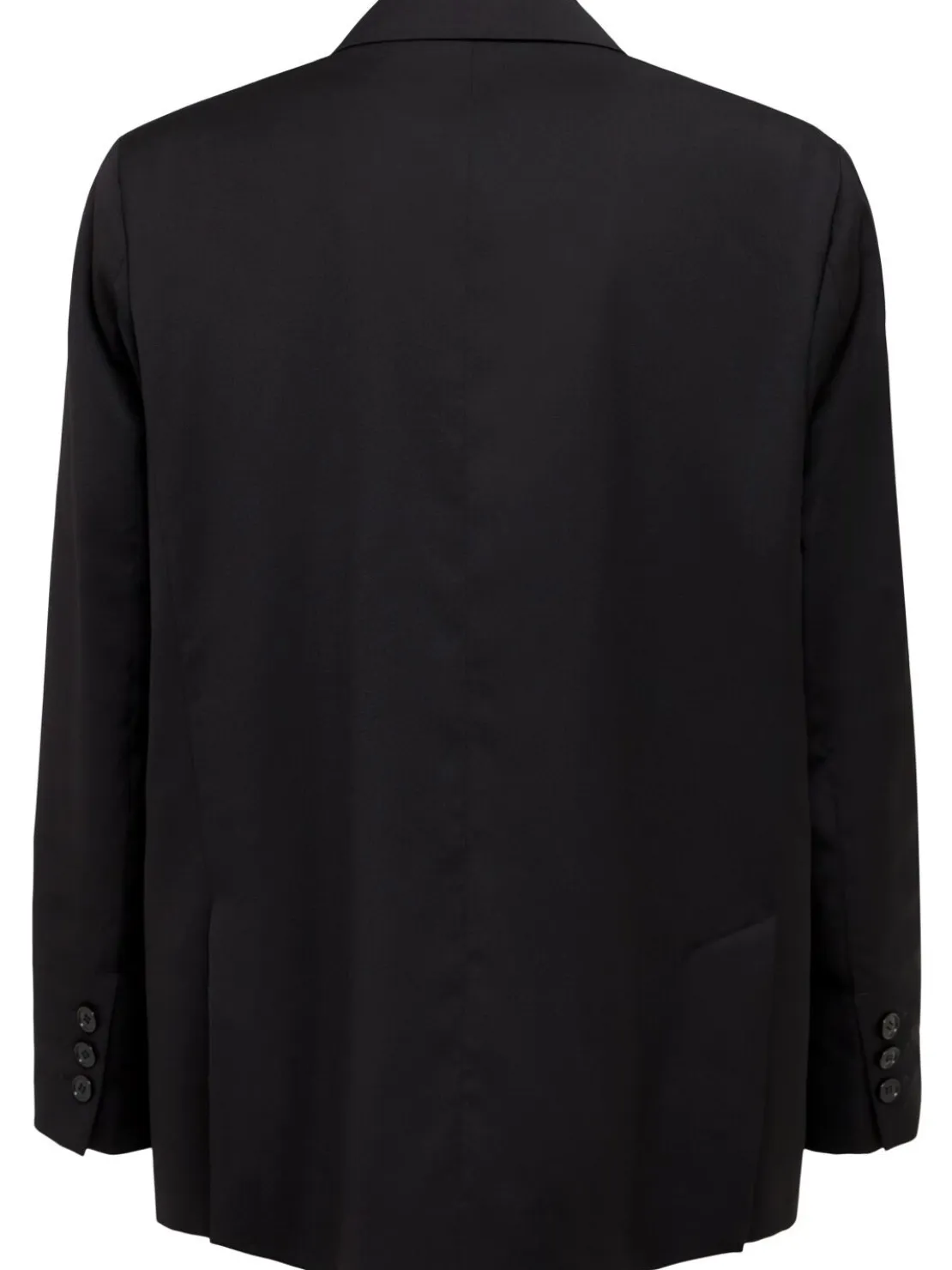 Blazer doppiopetto in twill di lana