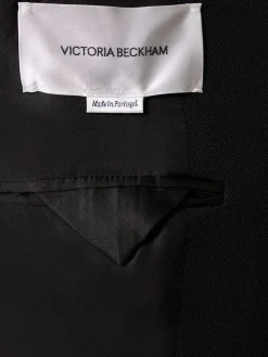 Blazer in misto lana / tasca applicata