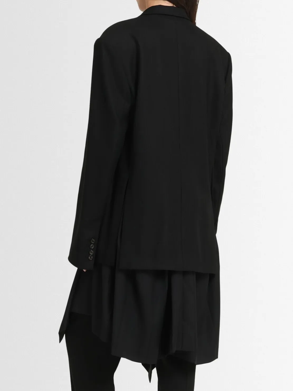 Blazer in misto lana trasformabile