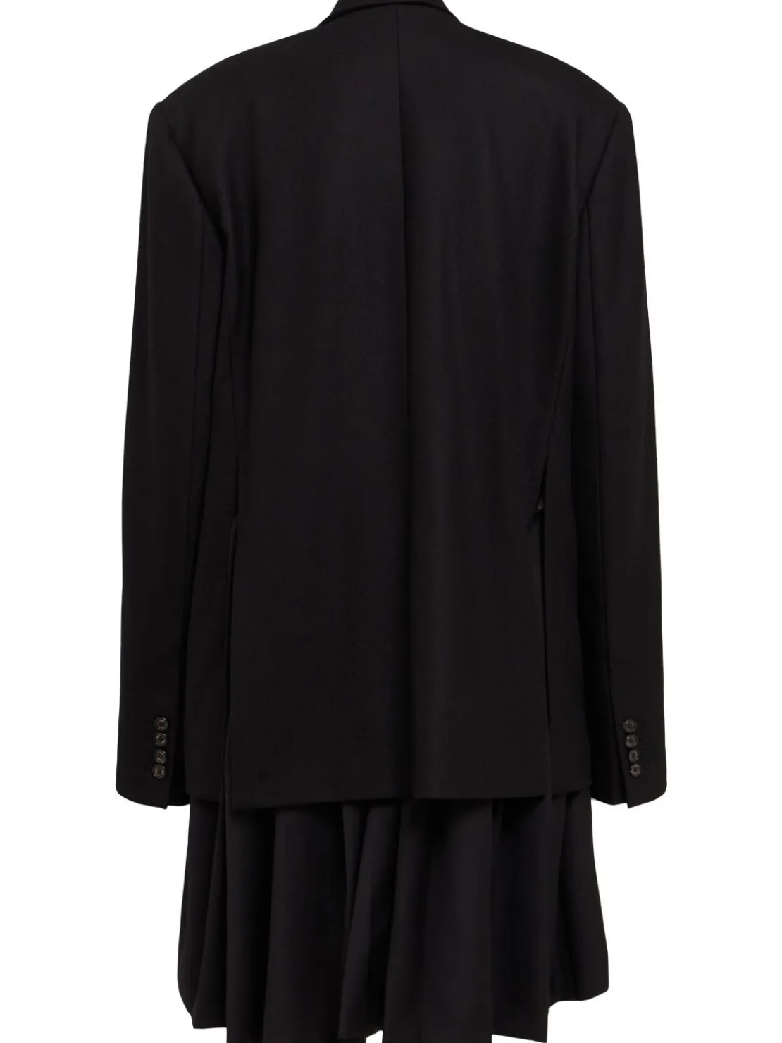 Blazer in misto lana trasformabile