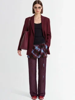 Blazer monopetto Baftan in lana