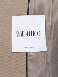 Blazer monopetto in gabardina