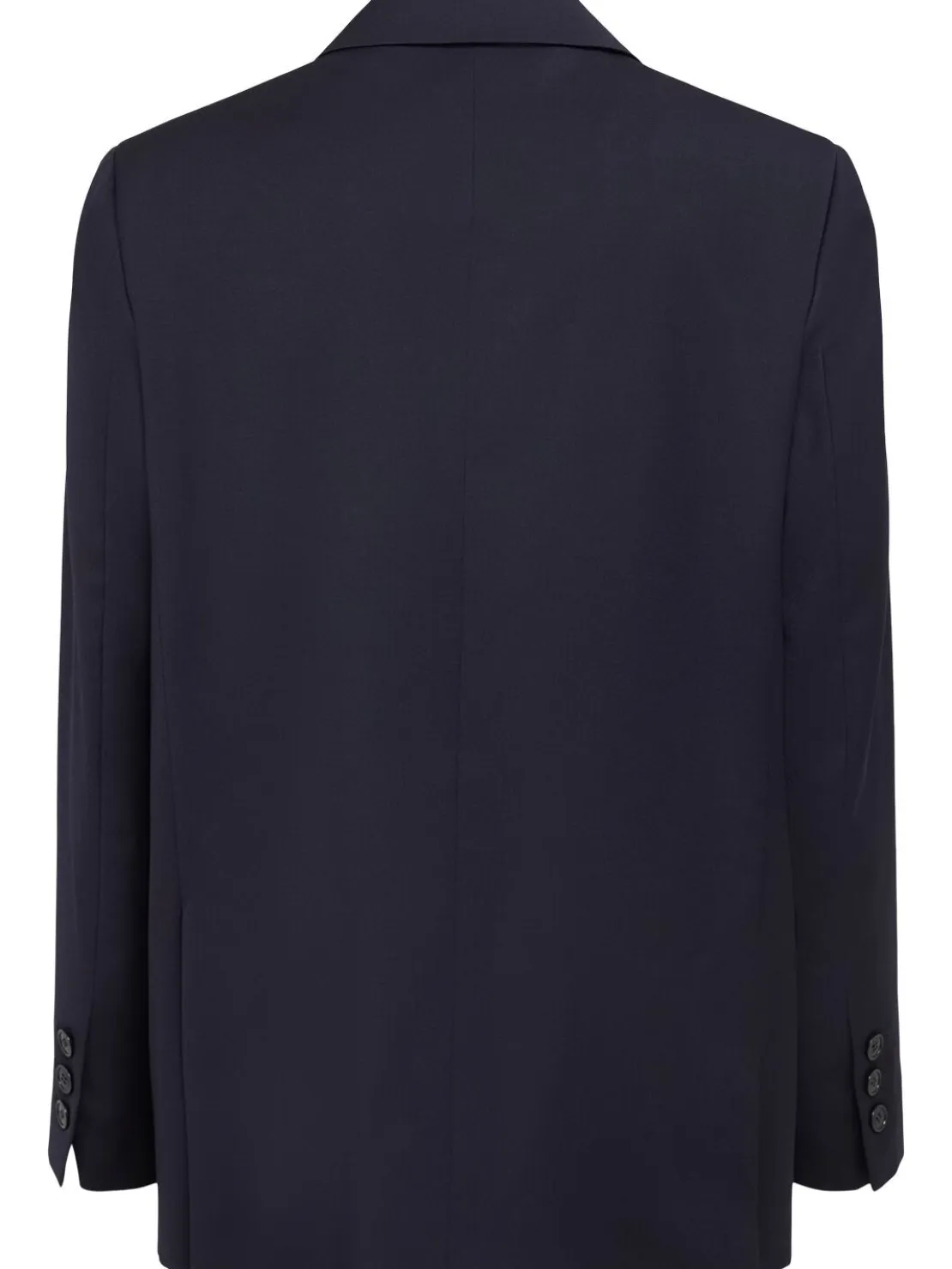 Blazer monopetto in twill di lana