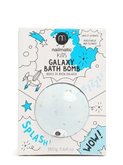 Blue bath bomb