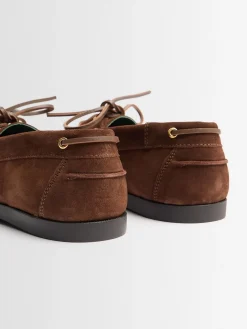 Boatman suede shoes