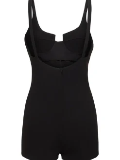 Body in maglia di misto lana
