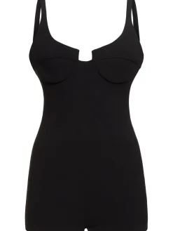 Body in maglia di misto lana