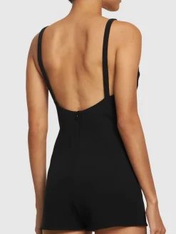Body in maglia di misto lana