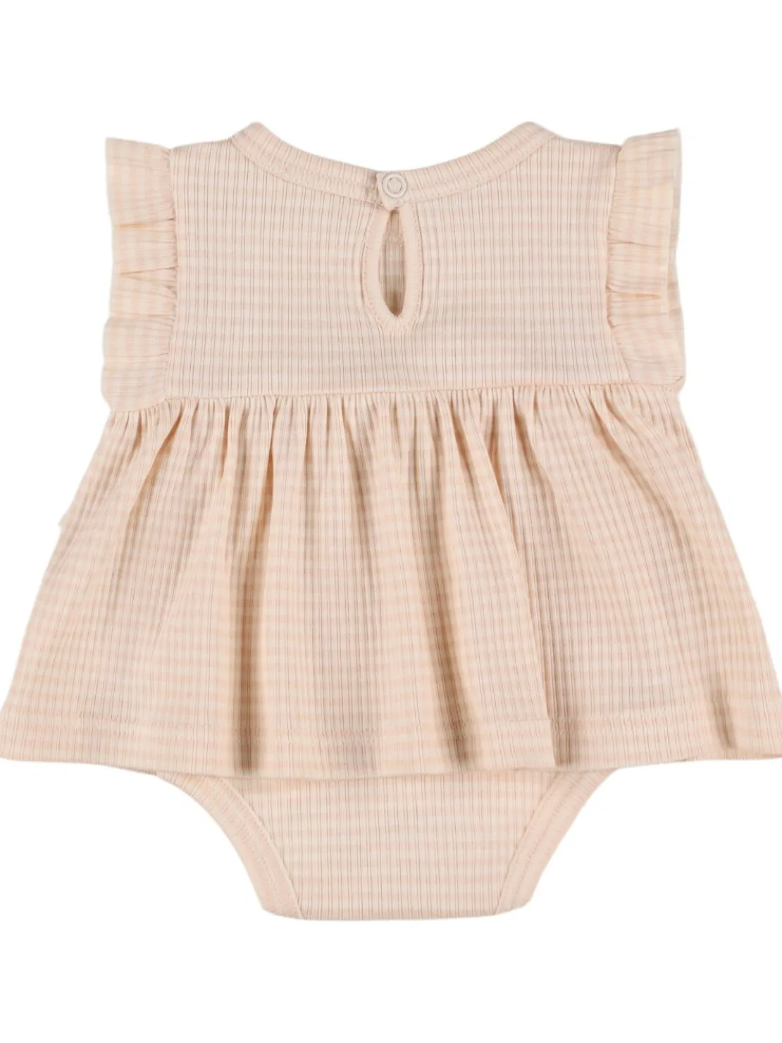 Body in misto cotone a righe