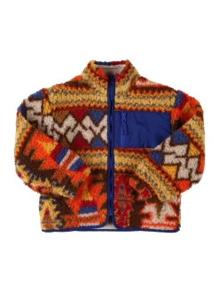 Bomber in misto lana con ricami