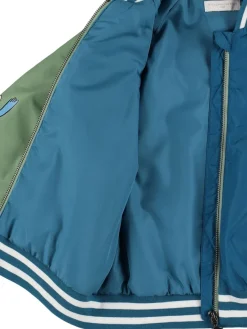 Bomber in nylon con patch