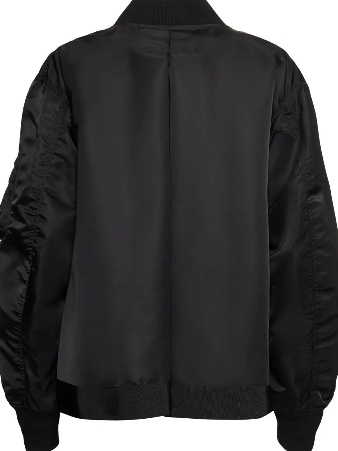 Bomber in nylon con zip