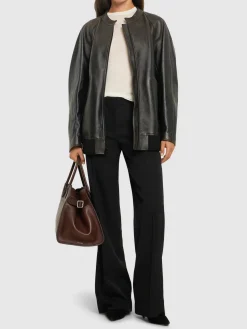 Bomber Kengia in pelle