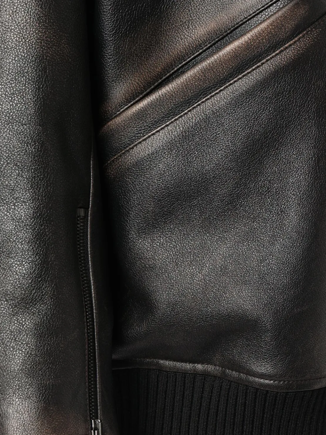 Bomber Kengia in pelle