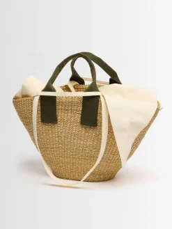 Borsa Abou effetto rafia