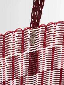 Borsa a cesta grande intrecciata