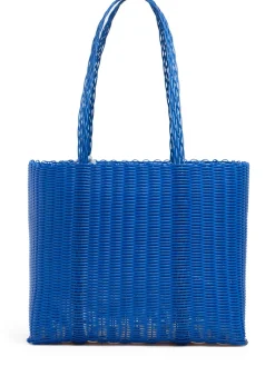 Borsa a cesta grande intrecciata
