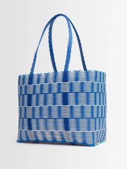Borsa a cesta grande intrecciata