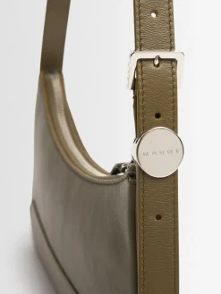 Borsa a spalla Dot in pelle
