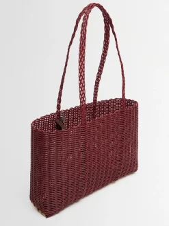 Borsa a spalla intrecciata