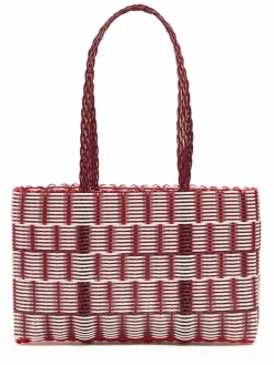 Borsa a spalla intrecciata
