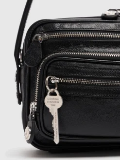 Borsa a spalla piccola Camero in pelle