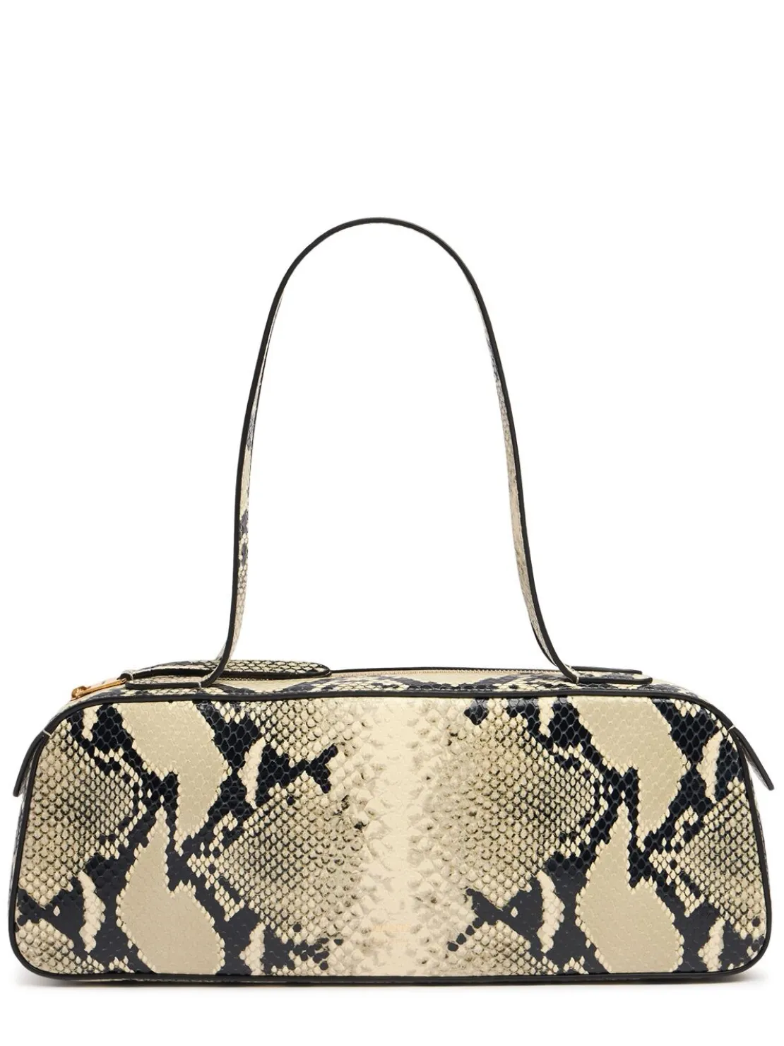 Borsa a spalla Simona in pelle goffrata