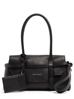 Borsa a spalla Twin in pelle