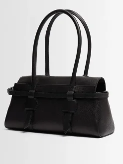 Borsa a spalla Twin in pelle