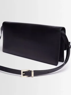 Borsa E/W in pelle martellata morbida
