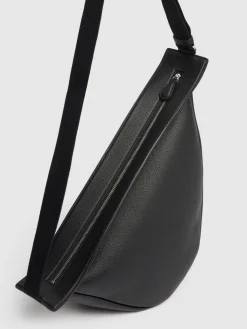 Borsa grande Slouchy Banana in pelle
