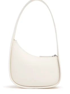 Borsa Half Moon in pelle liscia