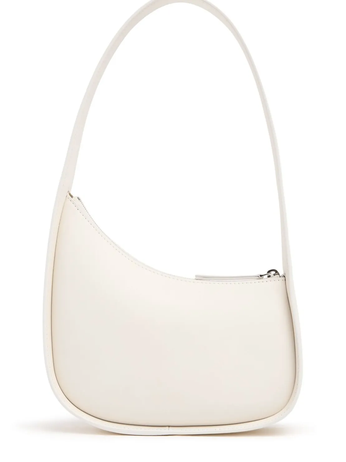 Borsa Half Moon in pelle liscia